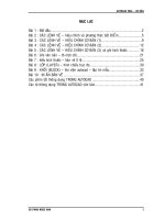 Bài giảng AutoCad 200x cơ bản  Phan Ngọc Anh