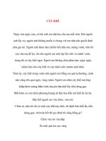 Kể chuyện bé nghe: CÂY KHẾ pps