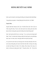 BĂNG HUYẾT SAU SINH ppsx