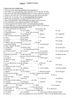Lesson 3: PASSIVE VOICE potx