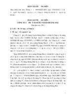 BÁO cáo THƯỜNG NIÊN CÔNG TY cổ PHẦN XI MĂNG VICEM HOÀNG MAI năm báo cáo 2011