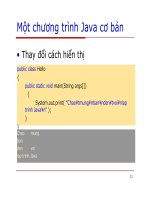 Lập trình Java cơ bản : Tổng quan lập trình Java part 3 potx