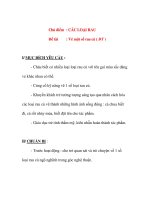 Giáo án chương trình đổi mới Chủ điểm : CÁC LOẠI RAU Đề tài : Vẽ một số rau củ pptx