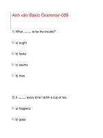 Anh văn Basic Grammar-009 docx