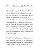 Miền Nam Việt Nam từ sau Điện Biên Phủ - phần 10 potx