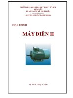GIÁO TRÌNH MÁY ĐIỆN II - PHẦN III CÁC VẤN ĐỀ LÍ LUẬN CHUNG CỦA MÁY ĐIỆN XOAY CHIỀU - CHƯƠNG 1 doc
