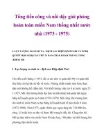 Tổng tiến công và nổi dậy giải phóng hoàn toàn miền Nam thống nhất nước nhà (1973 - 1975)_1 pdf