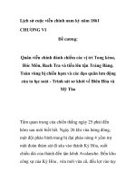 Lịch sử cuộc viễn chinh nam kỳ năm 1861 - CHƯƠNG VI pps