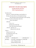 Giáo án chương trình đổi mới Đề tài : Tung bóng bằng hai tay doc