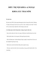 ĐIỀU TRỊ NỘI KHOA và NGOẠI KHOA SẨY THAI SỚM pot