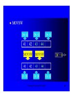 Cấu trúc máy tính và lập trình Assembly : :LẬP TRÌNH XỬ LÝ MẢNG & CHUỔI part 6 pptx