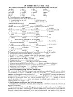 ÔN THI THỬ ĐH NĂM 2011 – ĐỀ 2 pdf