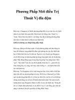 Phương Phấp Mới điều Trị Thoát Vị đĩa đệm doc