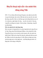 Huyền thoại một nền văn minh bên dòng sông Nile pps