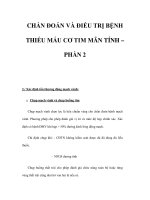 CHẨN ĐOÁN VÀ ĐIỀU TRỊ BỆNH THIẾU MÁU CƠ TIM MÃN TÍNH – PHẦN 2 pot