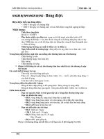 KHÁM BỆNH NHÂN BỎNG potx