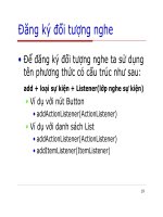 Lập trình Java cơ bản : Các thành phần GUI part 4 pptx