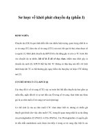 Sơ lược về khởi phát chuyển dạ (phần I) docx