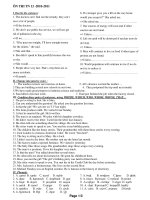 ÔN THI TN 12 -2010-2011 ppt