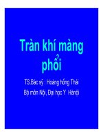 Tràn khí màng phổi part 1 ppsx