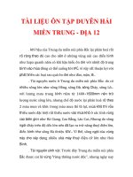 TÀI LIỆU ÔN TẬP DUYÊN HẢI MIỀN TRUNG - ĐỊA 12_4 pptx