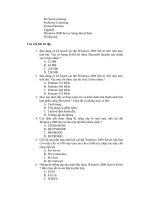 MCSE win 2000 server : Bắt đầu với Windows 2000 Server part 8 pot