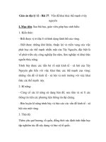 Giáo án địa lý 12 - Bài 37: Vấn đề khai thác thế mạnh ở tây nguyên ppt