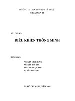 BÀI GIẢNG ĐIỀU KHIỂN THÔNG MINH - CHƯƠNG 1 MỞ ĐẦU pot