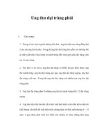 Ung thư đại tràng phải ppsx