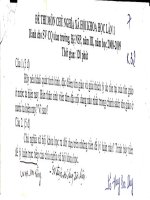 Đề thi môn chủ nghĩa xã hội khoa học pptx