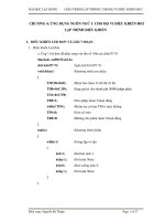 GIÁO TRÌNH LẬP TRÌNH C CHO HỌ VI ĐIỀU KHIỂN 8051 - CHƯƠNG 4 pdf