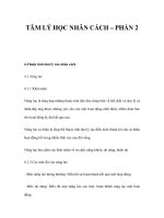 TÂM LÝ HỌC NHÂN CÁCH – PHẦN 2 pps