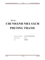 dự án nhà sách phương thanh