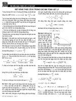 Bất đẳng thức cô si trong các bài toán vật lý ppsx