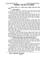 lập báo cáo kết quả hoạt động sản xuất kinh doanh cơ bản theo hình thức số dư đảm phí tại cảng đà nẵng