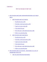 Giáo trình nghiệp vụ ngoại thương - CHƯƠNG 8: THỦ TỤC HẢI QUAN VIỆT NAM ppt