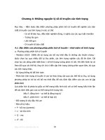 Di truyền thực vật - Chương 4: Những nguyên lý về di truyền các tính trạng docx