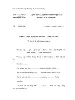 Mẫu Biên bản họp Hội đồng thi đua khen thưởng docx