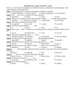 ĐỀ KIỂM TRA ANH VĂN LỚP 12 – ĐỀ 5 pdf