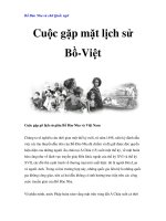 Bồ Đào Nha và chữ Quốc ngữ - Cuộc gặp mặt lịch sử Bồ-Việt Cuộc gặp gỡ ppt