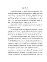 Đánh giá kết quả cầm máu bằng tiêm cầm máu qua nội soi kết hợp rabeloc (rabeprazol ) tĩnh mạch liều cao ở bệnh nhân xuất huyết tiêu hóa cấp tính do loét dạ dày hành tá tràng sau 72 giờ và sau 30 ngày