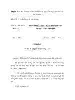 Mẫu tờ trình đề nghị xét khen thưởng ppsx