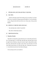 Giáo trình quá trình và thiết bị truyền khối - Bài 3 pptx