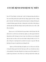 CƠ CHẾ BỆNH SINH BỆNH TỰ MIỄN pdf