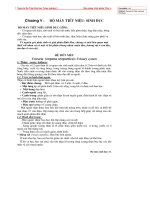 Giáo trình giải phẩu thú y: Chương bộ máy tiệt niệu sinh dục docx