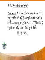 Chương 5. Kiểm định giả thiết (phần 1) doc