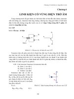 Giáo trình KỸ THUẬT ĐIỆN TỬ - Chương 6 docx
