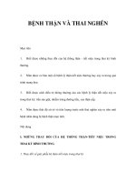 BỆNH THẬN VÀ THAI NGHÉN doc