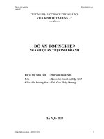 phân tích và đề xuất biện pháp nâng cao hiệu quả hoạt động kinh doanh tại công ty cổ phần xăng dầu chất đốt hà nội