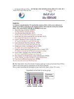 KỲ THI HỌC SINH GIỎI ĐỒNG BẰNG SÔNG CỬU LONG ĐỀ 3 - Trường THPT Chuyên Phan Ngọc Hiển potx